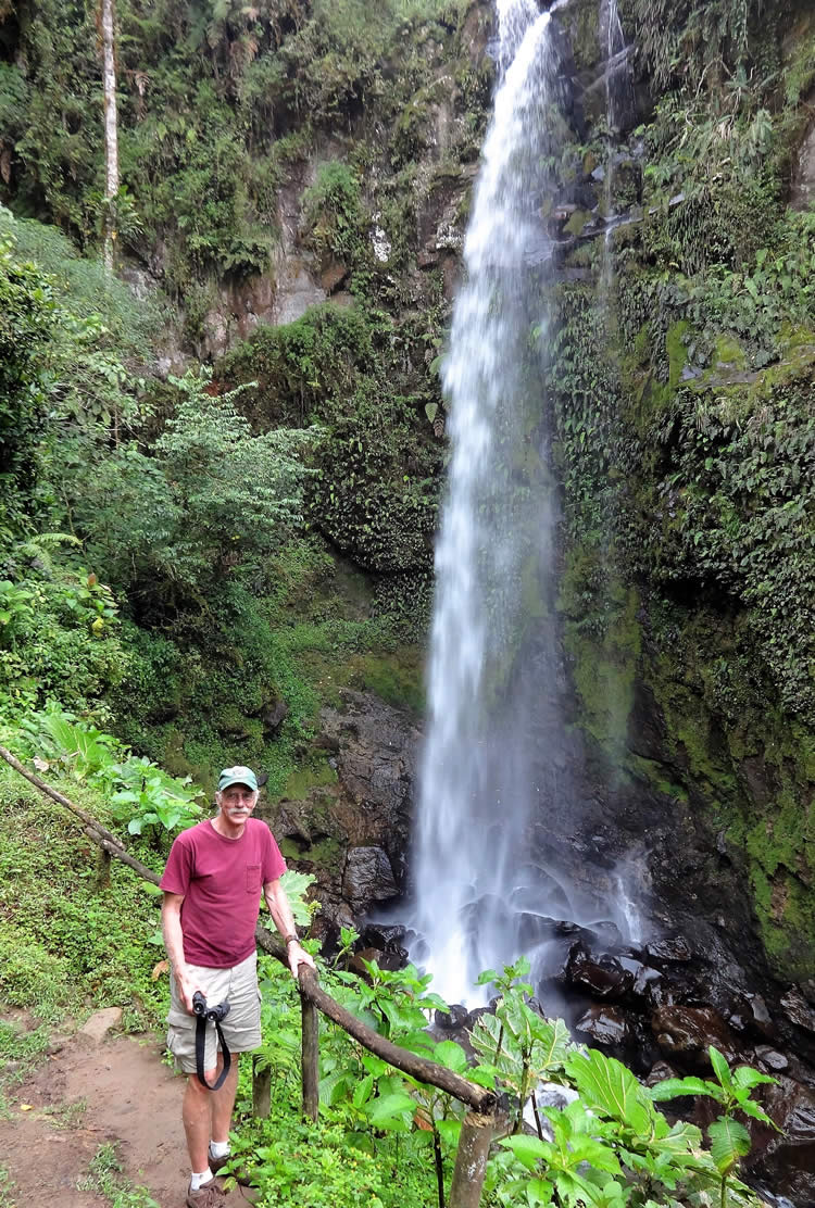 Waterfall in Boquete, Panama